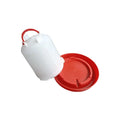 2.5L Automatic Chicken Feeders and Drinkers Poultry Feeder Pan Bucket New Condition for Animals