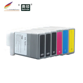 CCR102 Compatible Printer Ink Cartridges for Canon PFI 102 104 107 PFI-102 PFI-104 PFI-107 IPF500 IPF510 IPF600 IPF605
