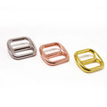 Rose Gold Metal Tri-Glide Slides Adjuster for Dogs (16mm/20mm/25mm)