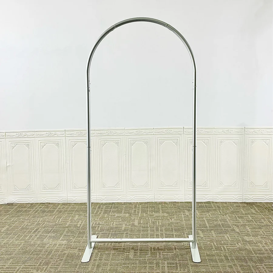 Custom 3*6ft 4*7ft Arch Background Birthday Wedding Party Stage Decoration Aluminum Alloy Material Arch Backdrop Stand
