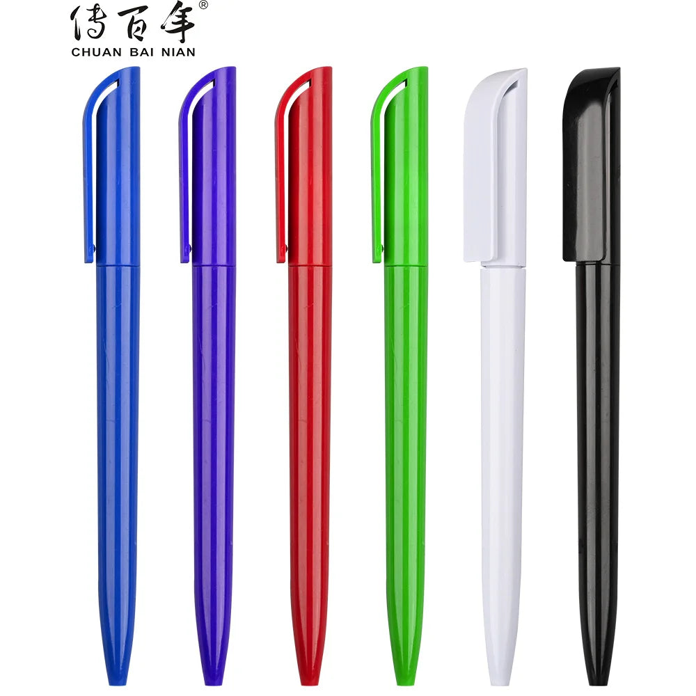 Hot Sales Cheap Promotional Gift Pen Hotel Slim Twist Ballpoint Pen with Custom Logo