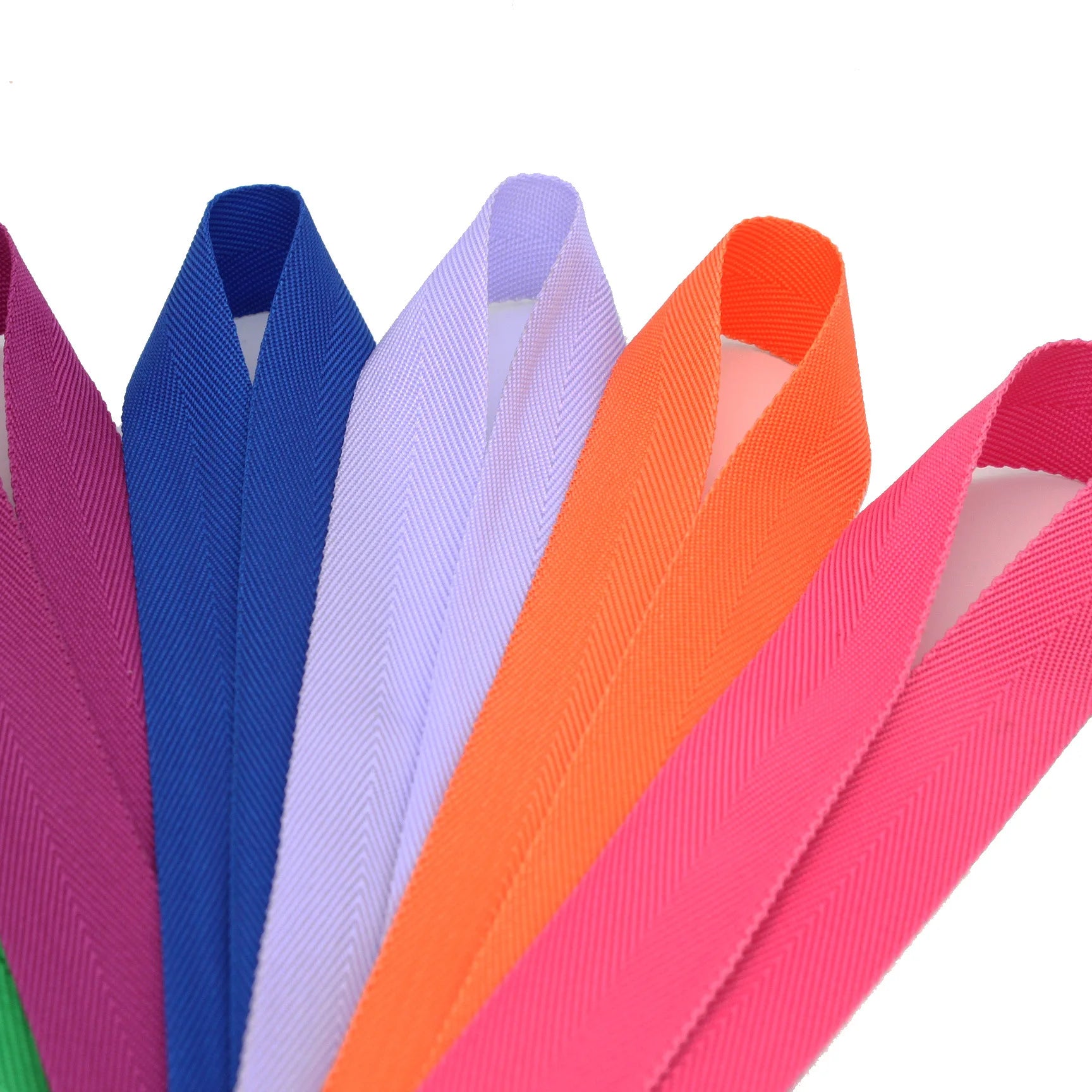 25 Yards/roll 38mm Polypropylene Luggage Suitcase Webbing Nylon Herringbone Webbing