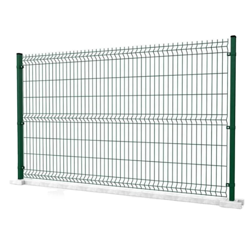 PVC Coated or Powder Coated or Hot Dipped Galvanized 3D Curved Wire Mesh Fence Panel for Garden Fence