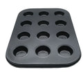 Wholesale OEM Food Grade Customize Kitchen Tools Carbon Steel 12-Holes Cake Mould Muffins Baking Dishes & Pans for Kitchen