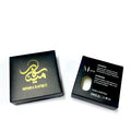 Factory Price Black Contact Lenses Boxes Color Printed Luxury Lens Packaging Cosmetics Box White Paper