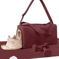 Custom Lightweight Duffle Bag Overnight Shoulder Tote Bag Small Sport Gym Yoga Bag with Shoes Compartment