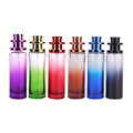 40ml Gradually Colorful Thickened Glass Perfume Bottle Separately Bottled Cosmetics Press Empty for Mascara Use
