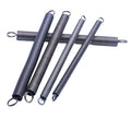 SDPSI 1pcs Steel Extension Coils Loop Ends Tension Expanding Spring Double Loop 19-50mm OD 300mm Length 2.6- Wire Diameter