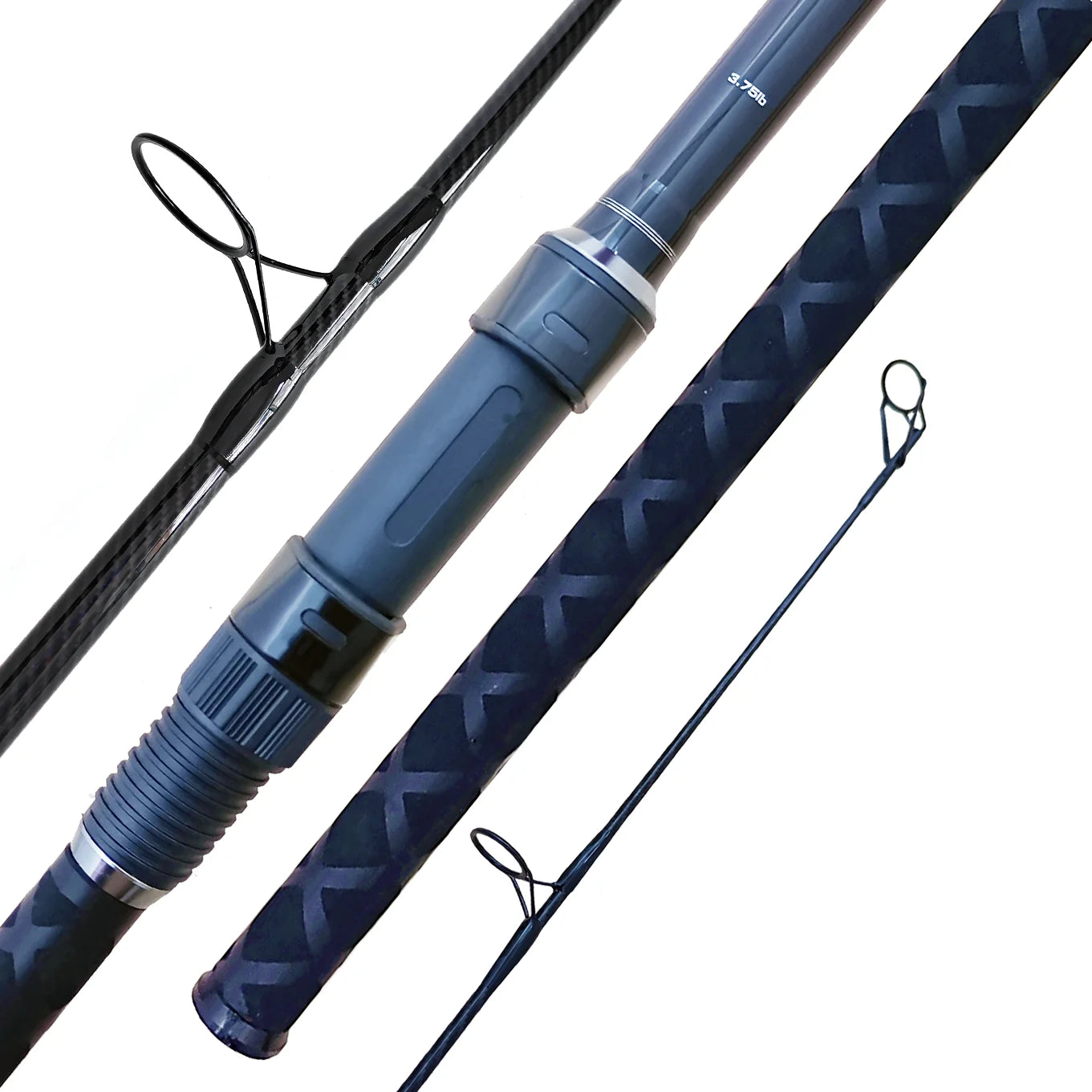 New in Stock 3/3.3m 2 Section Telescopic Carp Fishing Rod Black Carp Fishing Rod Telescopic Carp Fishing Rod