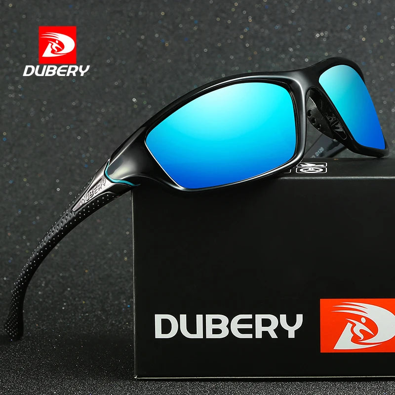 DUBERY 2025 Uv400 Sports Sunglasses Popular Sports Driving Sunglasses Men Sport Sunglasses Cycling   Gafas De Sol 2025