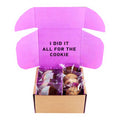 Wholesale Custom Classic Cookie Packing Box Recycled Materials Offset Printed Ribbon Handle for Pizza Sushi Pet Food Chewing Gum