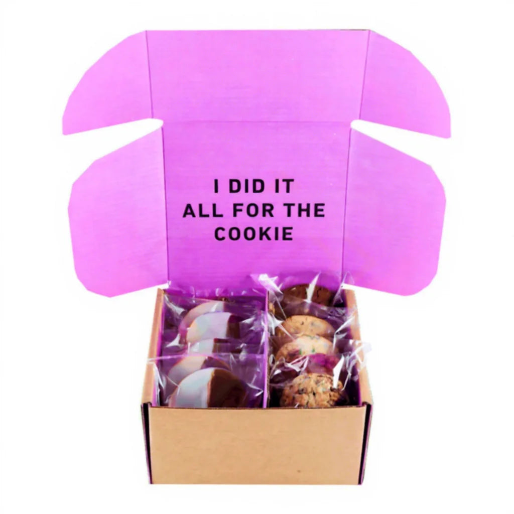 Wholesale Custom Classic Cookie Packing Box Recycled Materials Offset Printed Ribbon Handle for Pizza Sushi Pet Food Chewing Gum