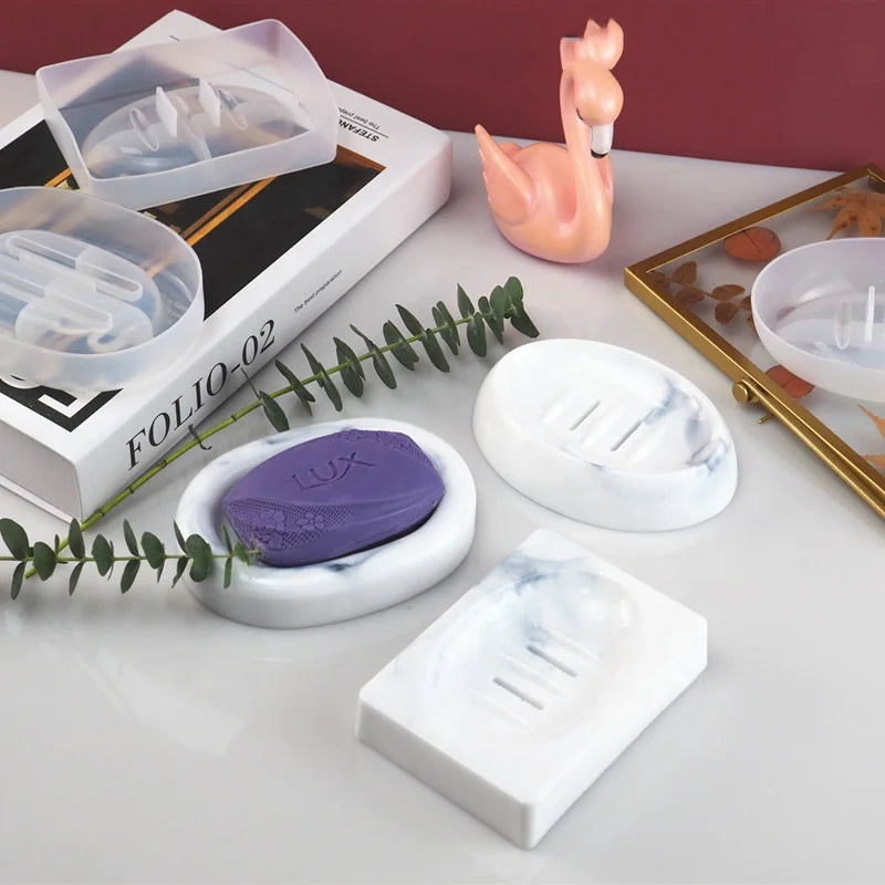 New Arrival DIY Soap Box Silicone Mold for Resin Craft