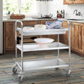 Hot Selling 3-Tier Stainless Steel Clearing Trolley for Hotels Restaurants Hospitals Surgical Catering Equipment