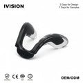 Wholesale Screw-Type Silicone Nose Pads with U-Shaped Saddle Bridge for Kids Eyeglasses Plastic Nose Support Frame