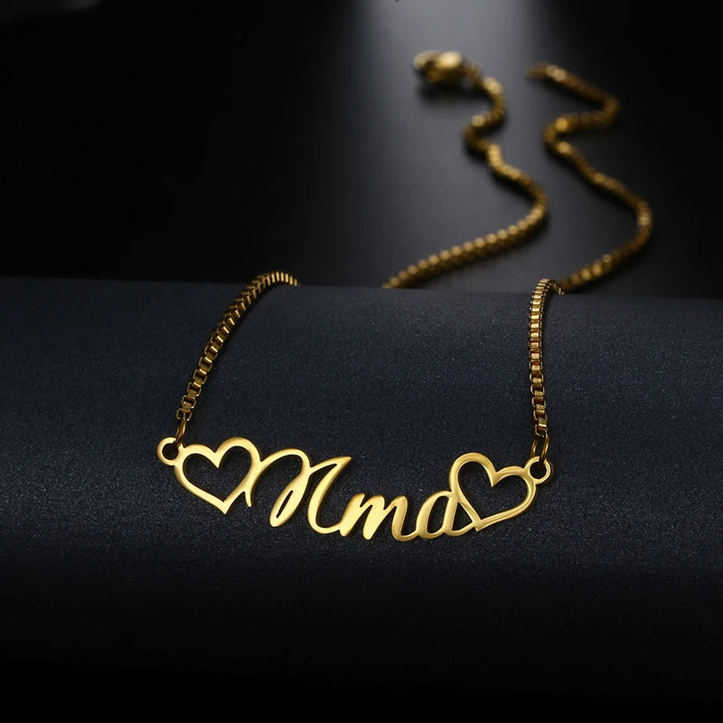 Trendy Fashion Personalized Customized Stainless Steel 18k Gold-Plated Jewelry Unique Unisex Gift Pendant