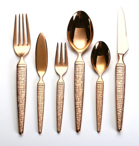 High Grade Stainless Steel Western Spoon Steak Knife Fork European Style Cutlery