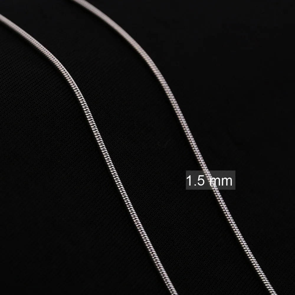 High Polished Stainless Steel Round Snake Chain Gold Plated Chains