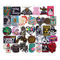 Hot Sales Letter Animal Cartoon Punk Embroidery Patch Custom Design Embroidery Iron on Patches for Clothes