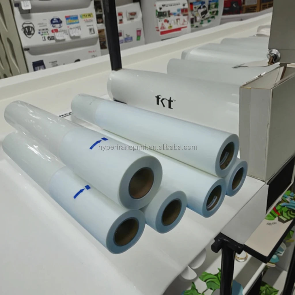 High Temperature A4 Size PU Material Cold Peel Double Sided DTF PET Film Quality Assurance Scratch-Proof Clothes Heat Transfer