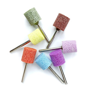 3mm Shank Mini Jewlery Polishing Wheel Metal Rust Removl Buffing Cylindrical Nylon Fiber Grinding Head Polishing Wheel