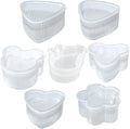 8 Pack Onigiri Mold Sushi Maker Kit Non Stick Rice Ball Maker Press BPA Free Musubi Molds with Multiple Shapes