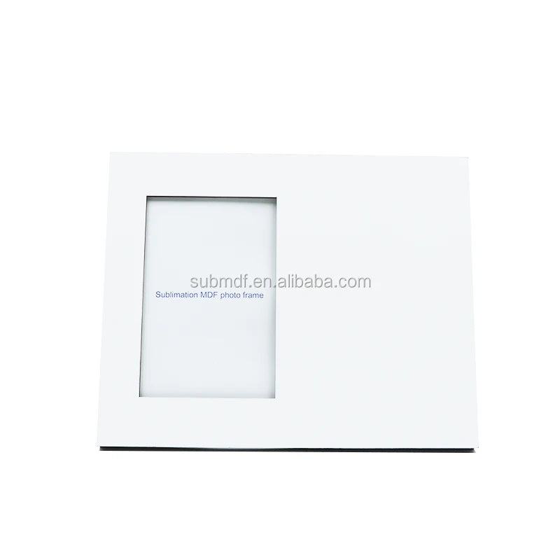 MDFSUB Wholesale Creative 8X10" MDF Photo Frame for Sublimation with Plain Stand Design Home Decor