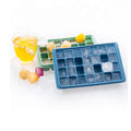 Hot Sale Bpa Free Square Shaped Silicone Ice Cube Tray Mold Ice Cream Stick Tray