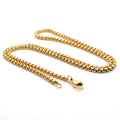 Gold Thick Corn Chain in Stainless Steel 2mm/2.5mm/3mm/3.5mm/4mm/4.5mm/5mm DIY Necklace Jewelry Findings & Components