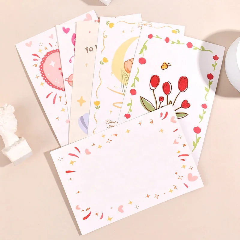 Custom Printed Motivational Inspirational Greeting Card Magic Note Post Card