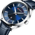CURREN 8365 Simple Watch Waterproof Leather Watches Men Wrist Luxury Gift Quartz Relogio Masculino Wristwatches Male Clock