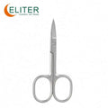 Eliter Hot Sell in Stock Curved Blade Stainless Steel Manicure Nail Scissor Nail Scissors and Nail Pliers Scissor Cuticle