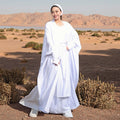 Loriya Fashion Islamic Clothing Womens Dresses Modest Abaya 2 Piece Abaya Set Muslim Girls Abaya Designs EID Collections