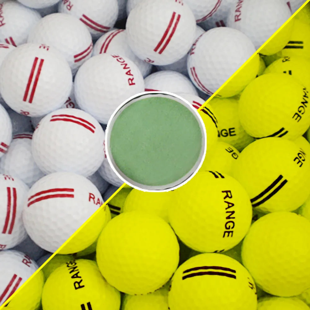 Customized Brand New High Durability 2 Piece Surlyn Cover Driving Range Golf Ball