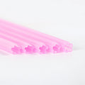 Cherry Blossom Reusable PP Hard Plastic Drinking Straws Eco-Friendly Bar Accessories Customizable Color & Design