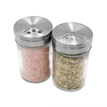 100ml Round Glass Spice Jar With Shaker Lid/  Clear Glass Spice Jar