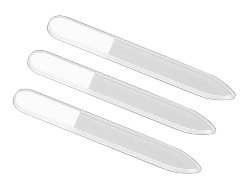 Washable Salon Nano Glass Nail File With Case Manicure Tool Polishing Strip
