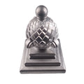 Quality Classic Aluminum Fence Post Cap 100x100 or 4x4 Inch Ornamental Die Cast with 3D Modeling for Fencing Trellis & Gates