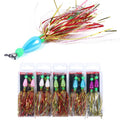 Wholesale SJ020 10cm 8.7g 2pcs/box Luminous Shrimp Baits Glowing Squid Jig Fishing Lures