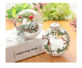 2025 Christmas Decorations Sublimation Plastic clear Transparent Christmas Balls Diy 8cm