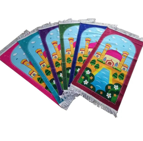 Mosque Design Children Prayer Mats