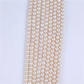 Wholesale 7-7.5mm Round Shape Freshwater Pearls for Making Jewelry