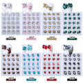 K9 Crystal Flat Bottom Special Shaped Flat-back Glass Rhinestone 3D Nail Art Rhinestones Charm Decorations