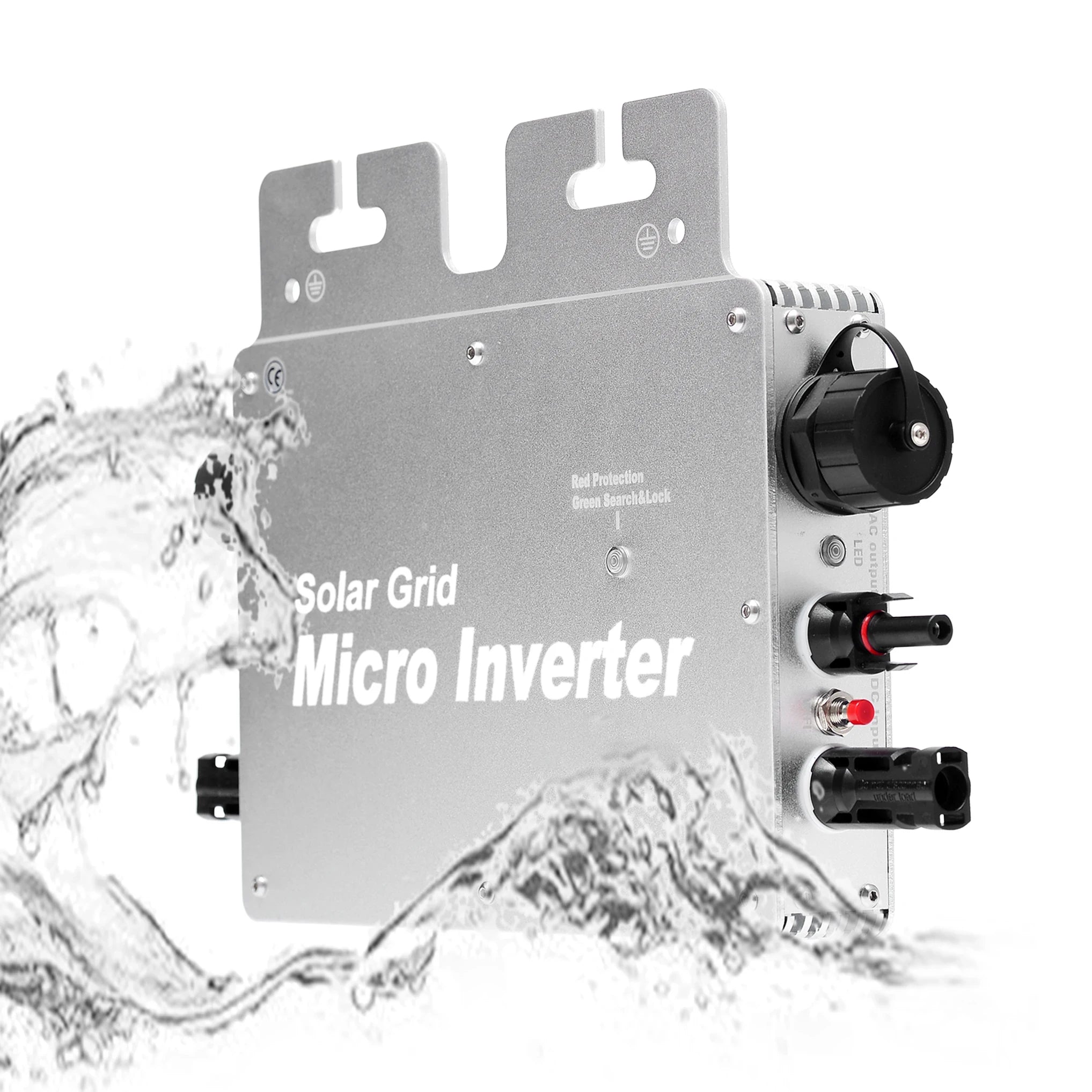 ACrevPOWER Wireless Three Phase Single Phase 800W Smart APP Controlled Micro Inverter IP65 Waterproof MPPT Controller 91%