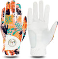 Hot Sales Custom Logo Golf Gloves Women Left Right Hand Leather With Ball Marker All Weather Durable Grip With Best Price