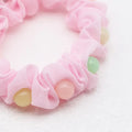 South Korean Women's Everyday Use Elastic Hair Ties New Colored Pearls on Polyester Plastic Factory Wholesale Accessory for Kids