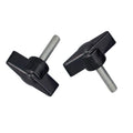 M4 M5 M6 M8 M10 Plastic Bakelite T Shaped Wing Knob With Stainless Steel Screws