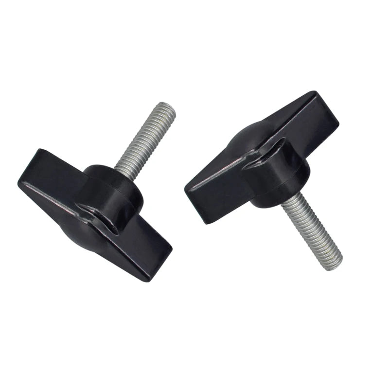 M4 M5 M6 M8 M10 Plastic Bakelite T Shaped Wing Knob With Stainless Steel Screws