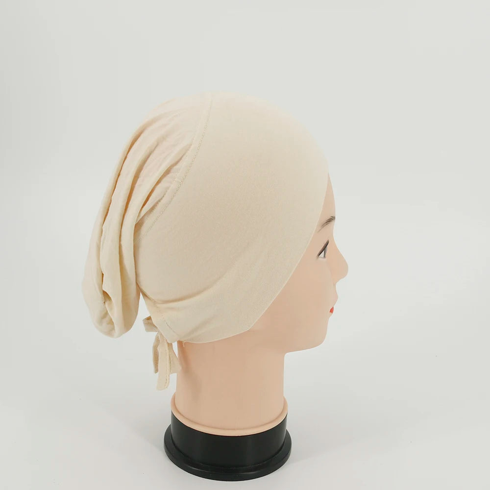 Islamic Enough for Long Hair Underscarf  Under Plain  Hijabs Wholesale for Muslim Women Inner Hijab