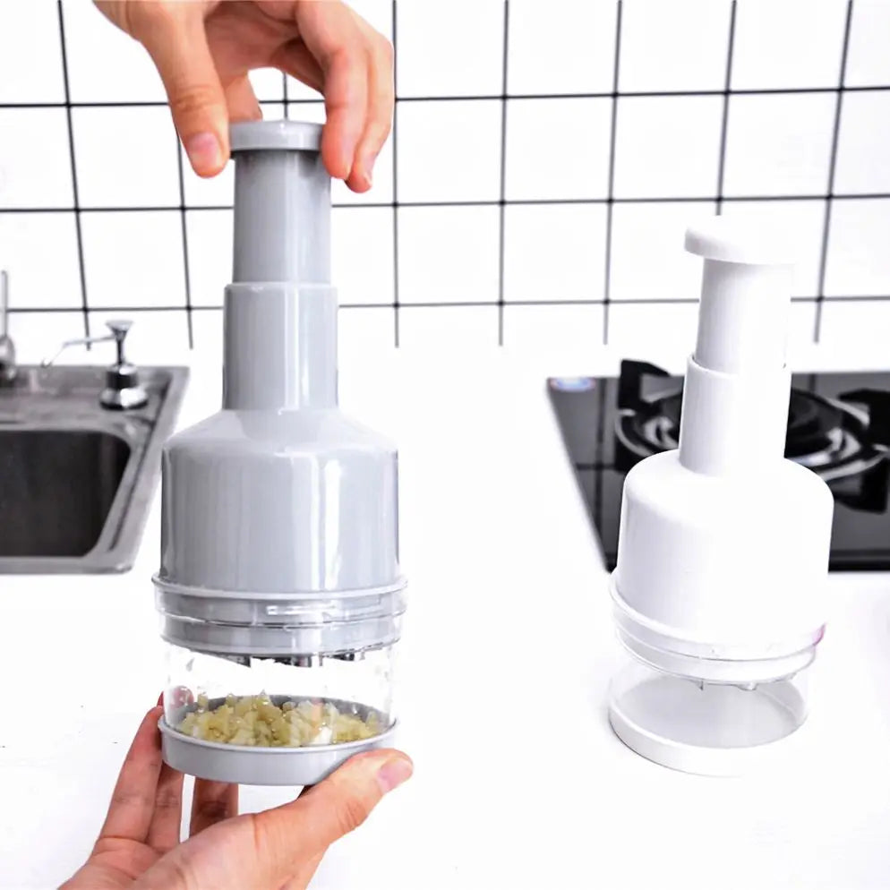 Multi Function Manual Onion Chopper Garlic Crusher Pressing Food Cutter Vegetable Slicer Peeler Mincer Kitchen Tools Durable New